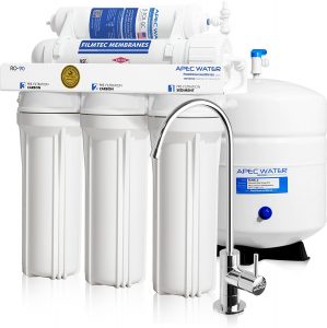 APEC Top Tier Supreme Certified High Flow 90 GPD Ultra Safe Reverse Osmosis Drinking Water Filter System